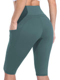 Legging Femme Court avec Poche