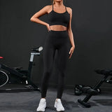 Ensemble Legging et Brassière Croisée