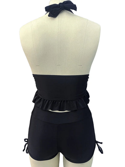 Tankini Bretelles Tour de Cou