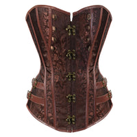 Corset Marron Steampunk