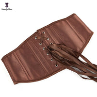 Top Corset Marron