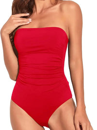 Maillot de Bain Gainant 1 Pièce Sans Bretelles