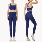 Ensemble Legging et Brassière Dos Nu Sport