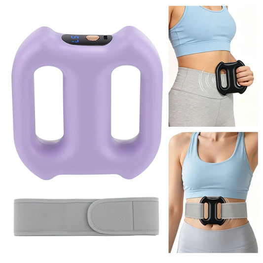 Ceinture de massage vibrant rechargeable pour abdomen et taille