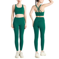 Ensemble Legging et Brassière Dos Nu Sport