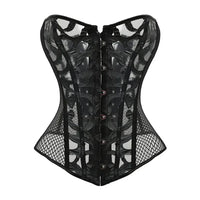 Sheer Mesh Corset 