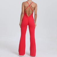 Combinaison Legging Short Sport Bretelles Dos Croisées