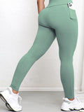 Legging de Sport Gainant Ventre Plat Compression