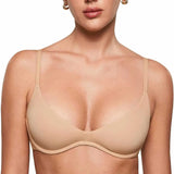 Soutien-gorge sans armatures décolleté profond sans rembourrage 2