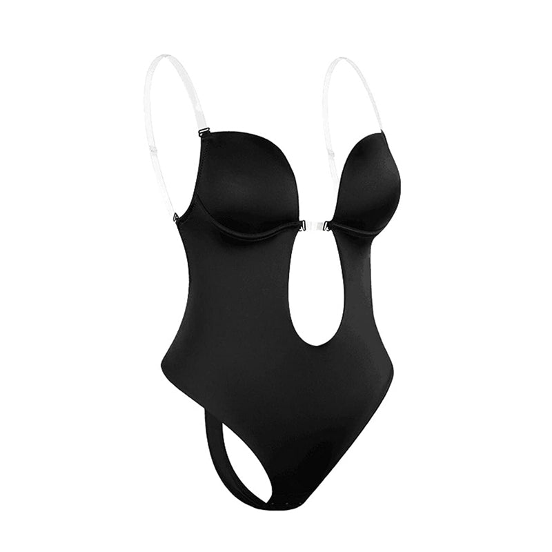 body sans bretelle noir