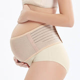 ceinture abdominale enceinte beige