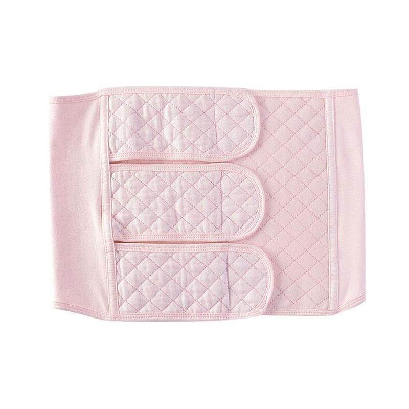 ceinture apres accouchement rose