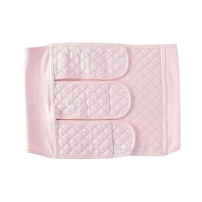 ceinture apres accouchement rose