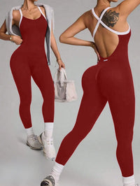 Combinaison Legging Dos Croisé Gainante