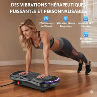 Plateforme Vibrante Lumineuse
