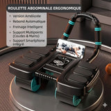 Roue Abdominale avec Support pour Coudes