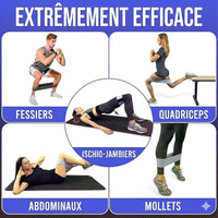 Kit de 3 Bandes Élastiques en Tissu pour Squat