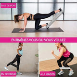 Kit de 3 Bandes Élastiques en Tissu pour Squat