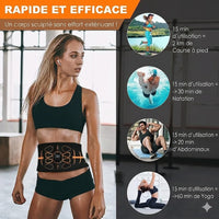 Ceinture Électrostimulation Stimulateur Abdo