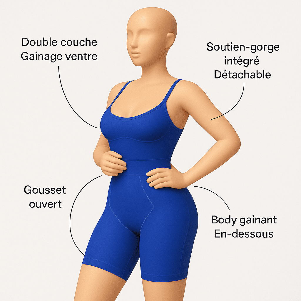 Robe Gainante Ventre Plat