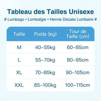 Ceinture Lombaire Compression Croisée