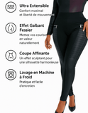 Legging Demi Simili Cuir