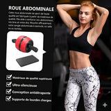 Roulette à Abdos Extra Large à Rebond Automatique Intelligent