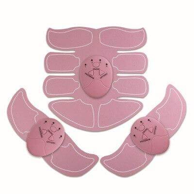 Appareil musculation sans fil rose