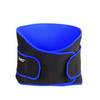 Ceinture maintien lombaire sport bleu