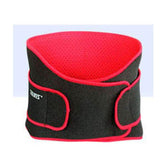 Ceinture maintien lombaire sport rouge