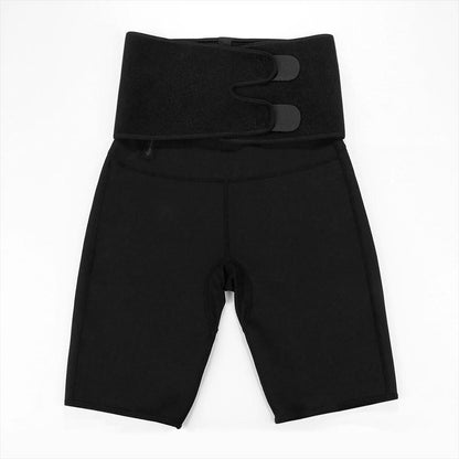 Vue de face ceinture sauna amincissante