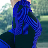 Legging affinant sport bleu