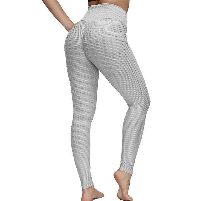 Legging anti cellulite grande taille gris