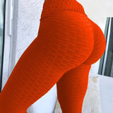 Legging anti cellulite orange