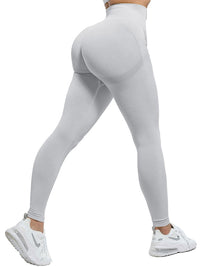 Legging gainant push up gris clair