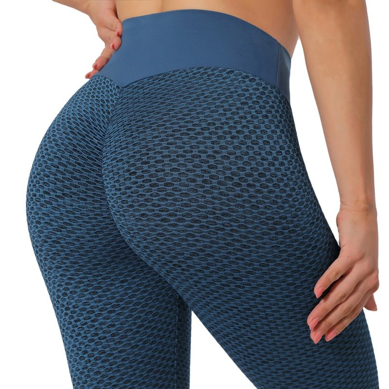 Legging massant anti cellulite bleu nuit