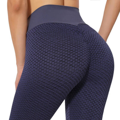 Legging massant anti cellulite violet foncé