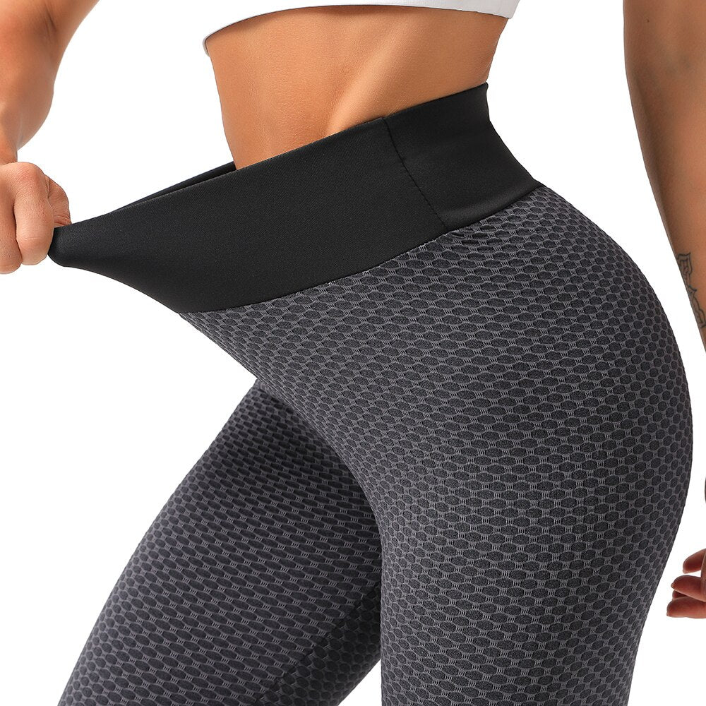 Legging massant anti cellulite tissu extensible