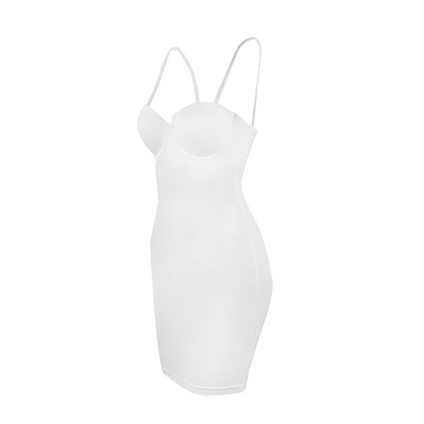 Robe Beige Joyshaper Jupon Femme Robe Gainante Jupes Sculptantes