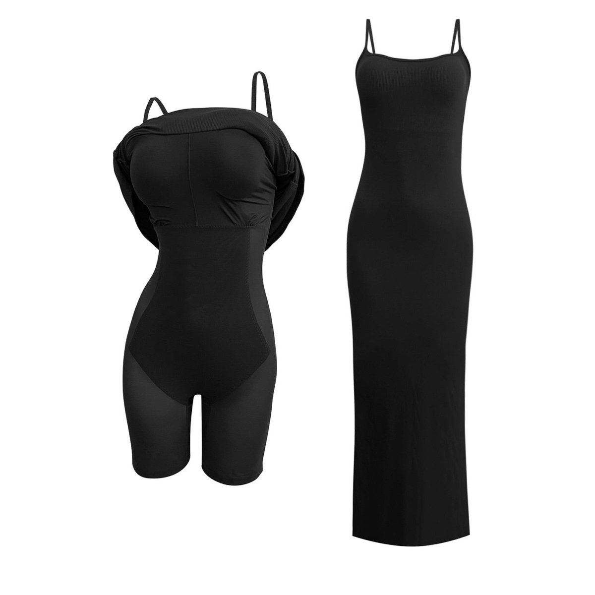 Robe Gainante Grande Taille noir