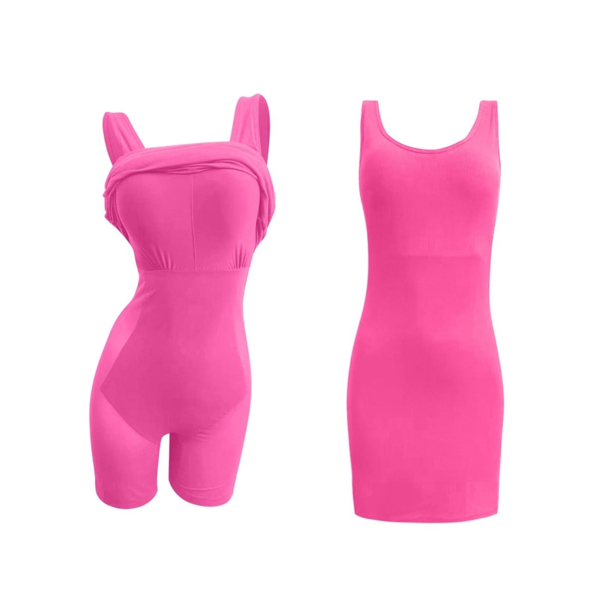 éléments Robe Très Gainante rose