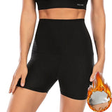 Femme qui porte Short Sauna Minceur Retention d'Eau